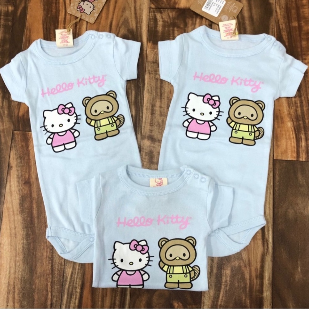Hello Kitty Long Sleeve Onesie
